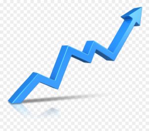 upward arrow