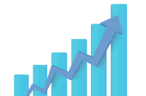 upward trend opacity 80