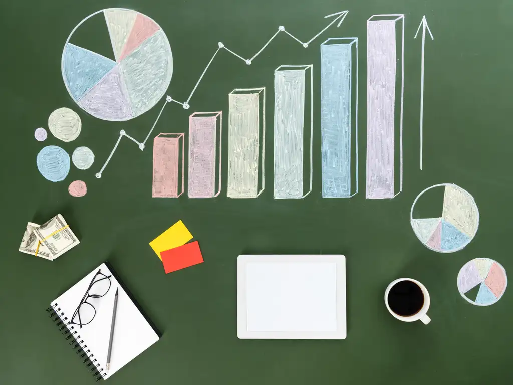 A graph showing difference between Search Network and Display Network CTRs | Premazon Inc